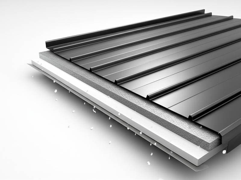 Featured image for Foam-Backed Metal Roofs Cut Storm Noise by 85%