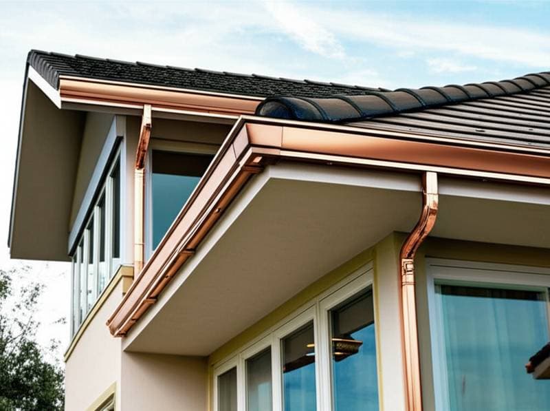 Featured image for Why Copper Gutters Last 3X Longer Than Aluminum