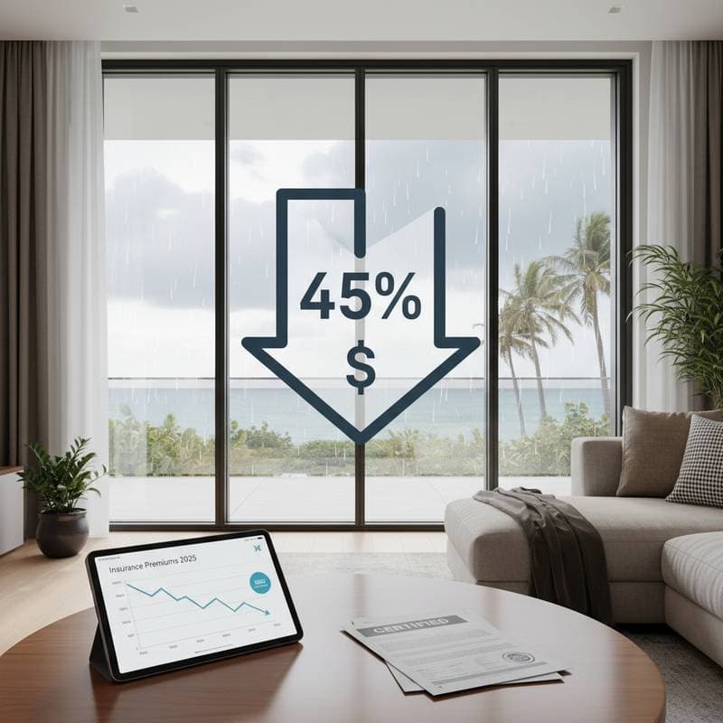 Featured image for Impact Windows Cut Insurance Costs 45% in 2025