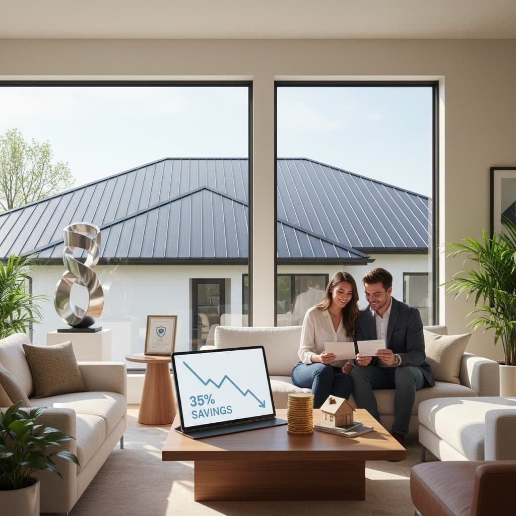 Featured image for Metal Roofs Cut Home Insurance Costs by 35%