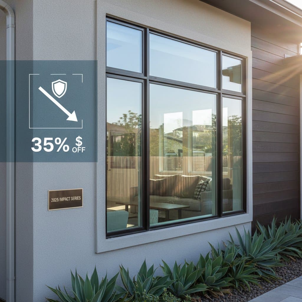 Featured image for Impact Windows Cut Insurance Premiums Up to 35%