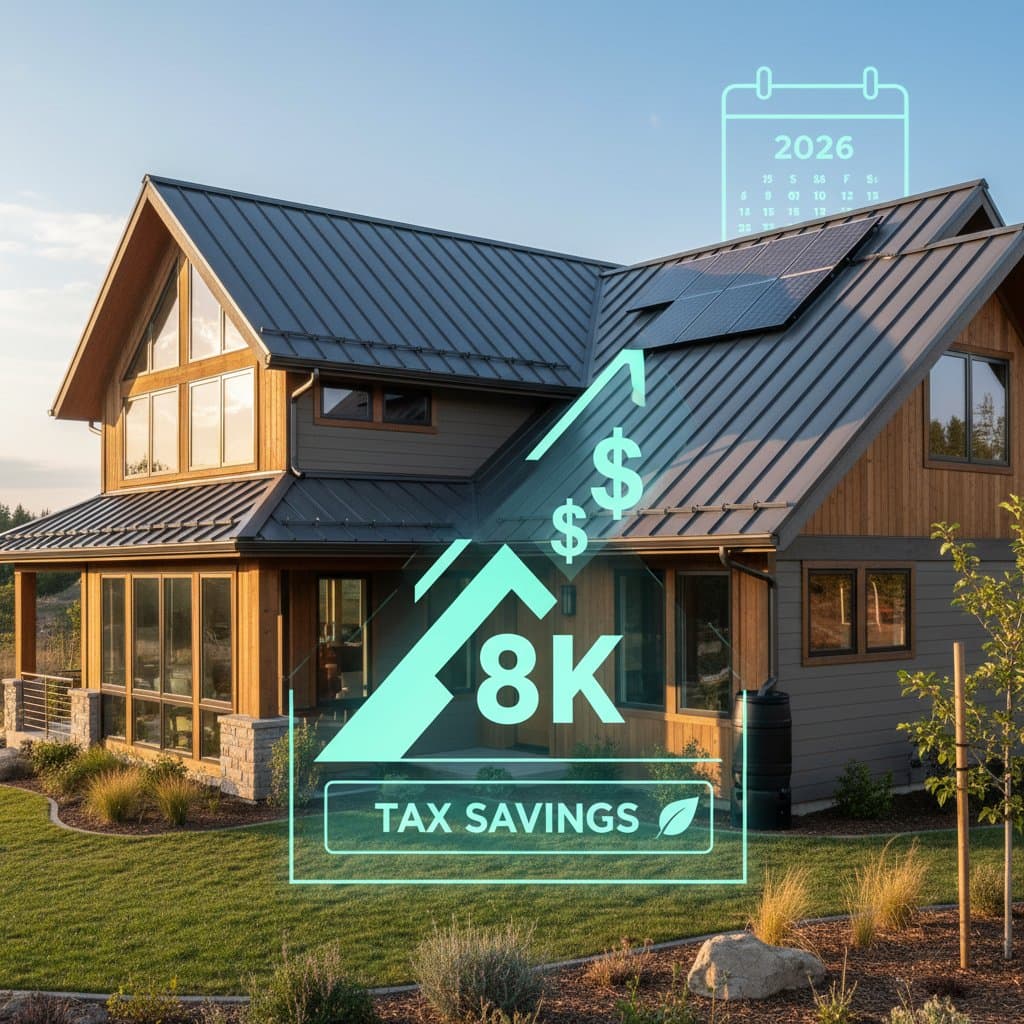 Featured image for Save $8K on Taxes with Recycled Metal Roofs