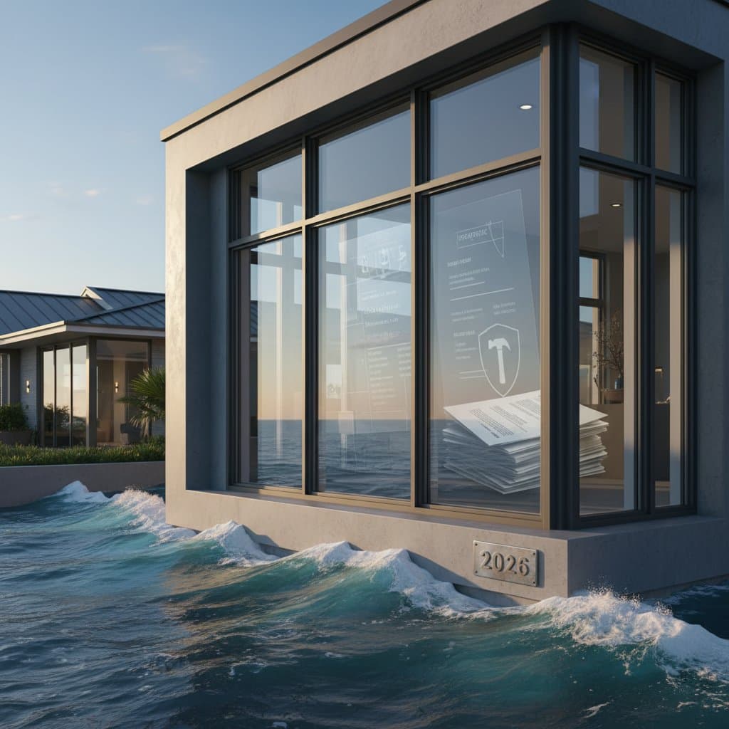 Featured image for Why Impact Windows Are Now Mandatory in 2026 Flood Rules