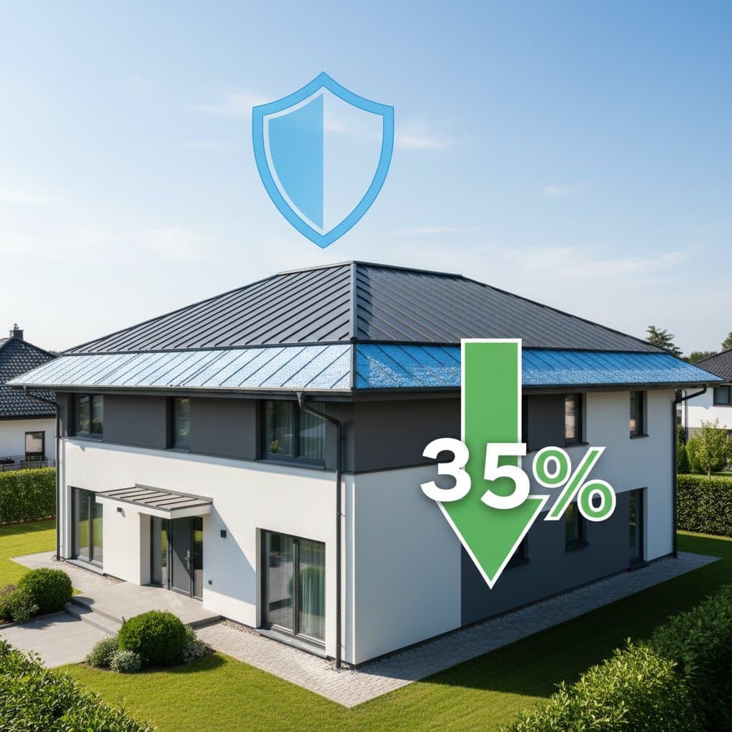 Featured image for Save 35% on Insurance with Foam Metal Roofs Now