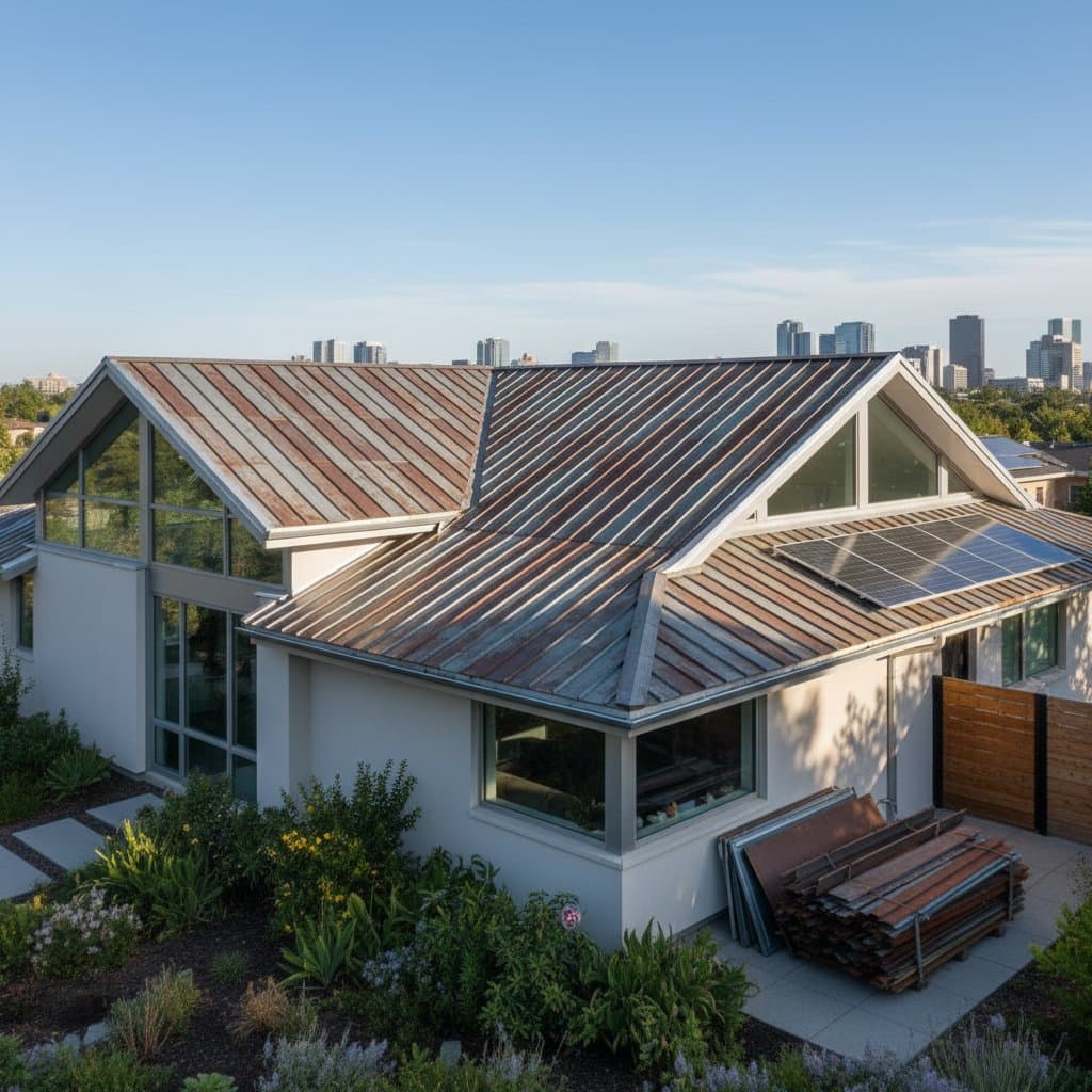 Featured image for Recycled Metal Roofs Cut Costs 85% in 2024