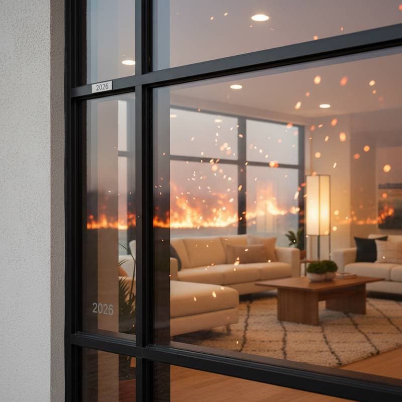 Image for Impact Windows Block Embers Before They Ignite Your Home