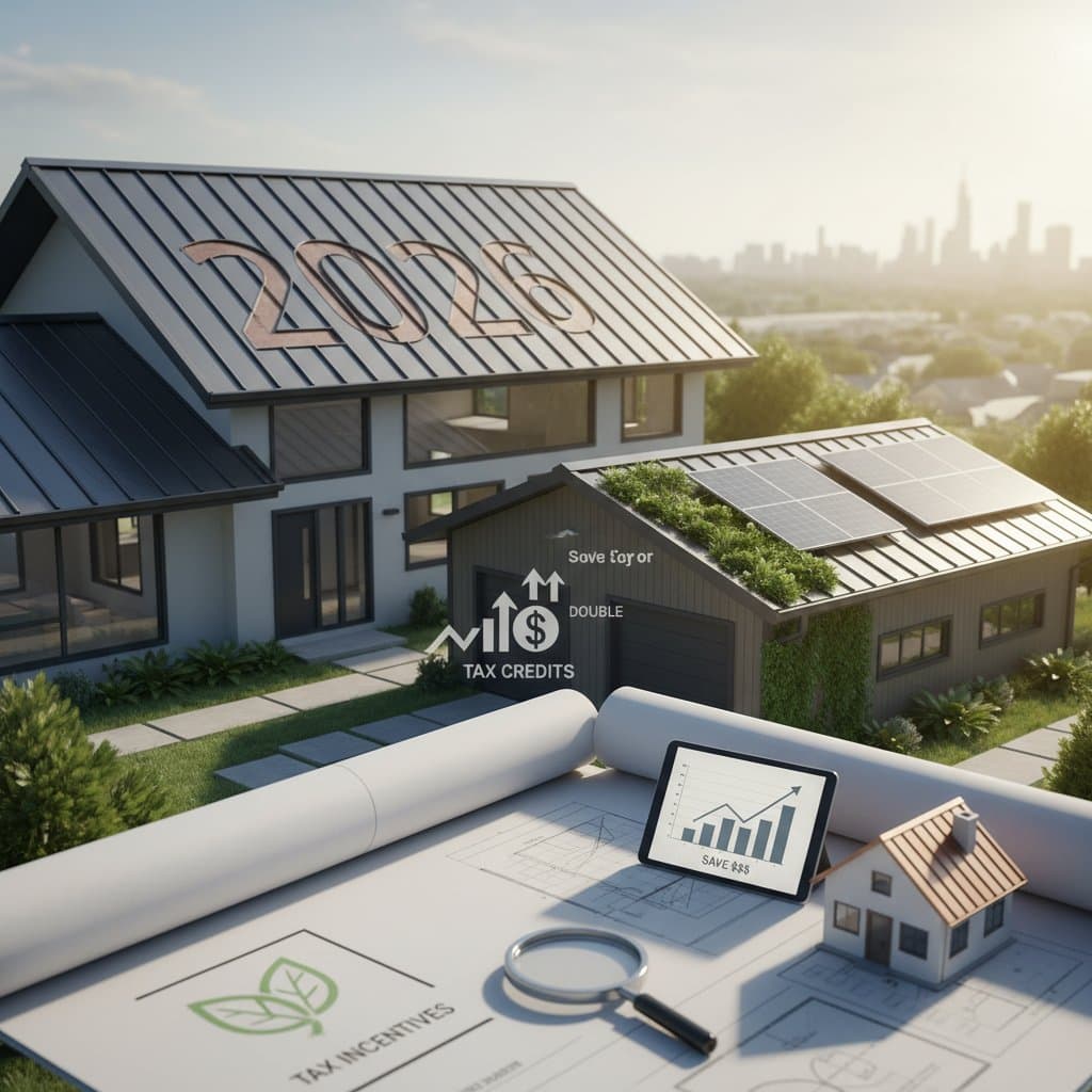 Featured image for Double Tax Credits for Recycled Metal Roofs in 2026