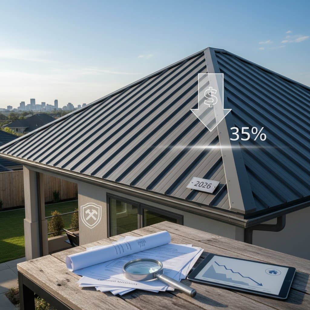 Featured image for Metal Roofs Slash Insurance Premiums by 35%