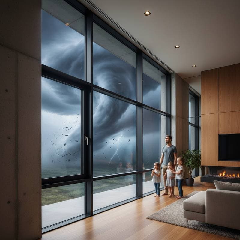 Image for Impact Windows Now Withstand EF5 Tornado Forces