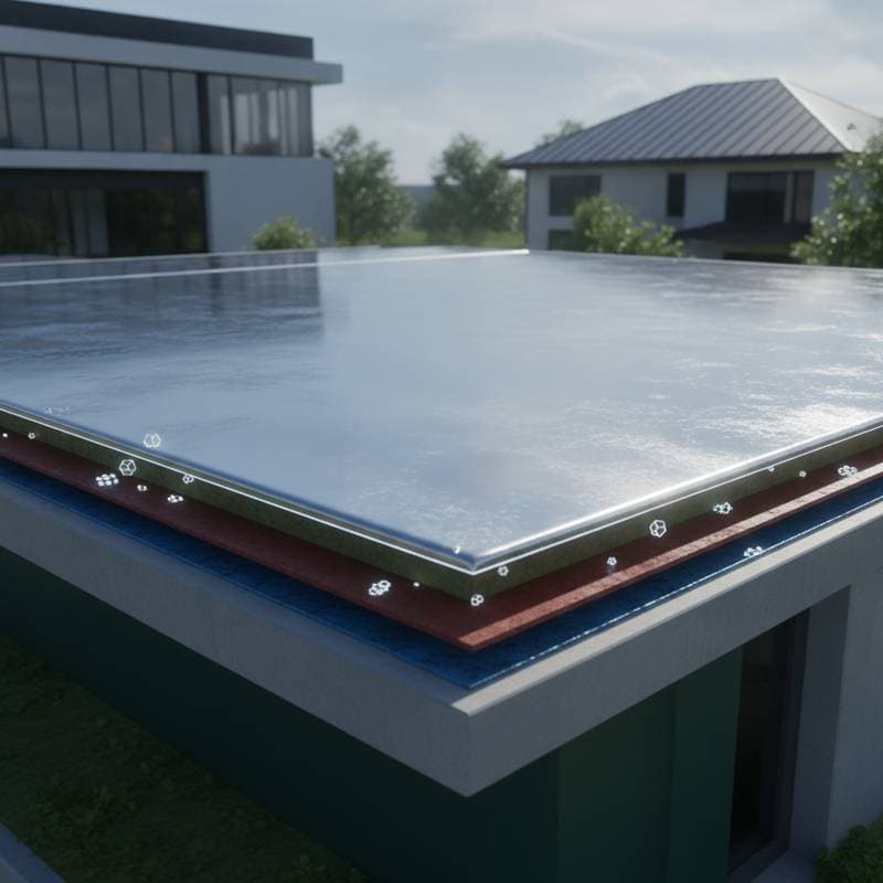 Image for Liquid Metal Coatings Last 50 Years on Any Roof
