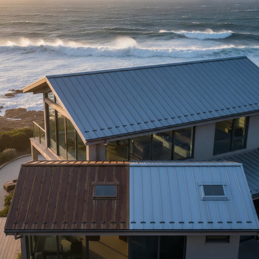 Image for New Alloys Cut Coastal Roof Maintenance by Half
