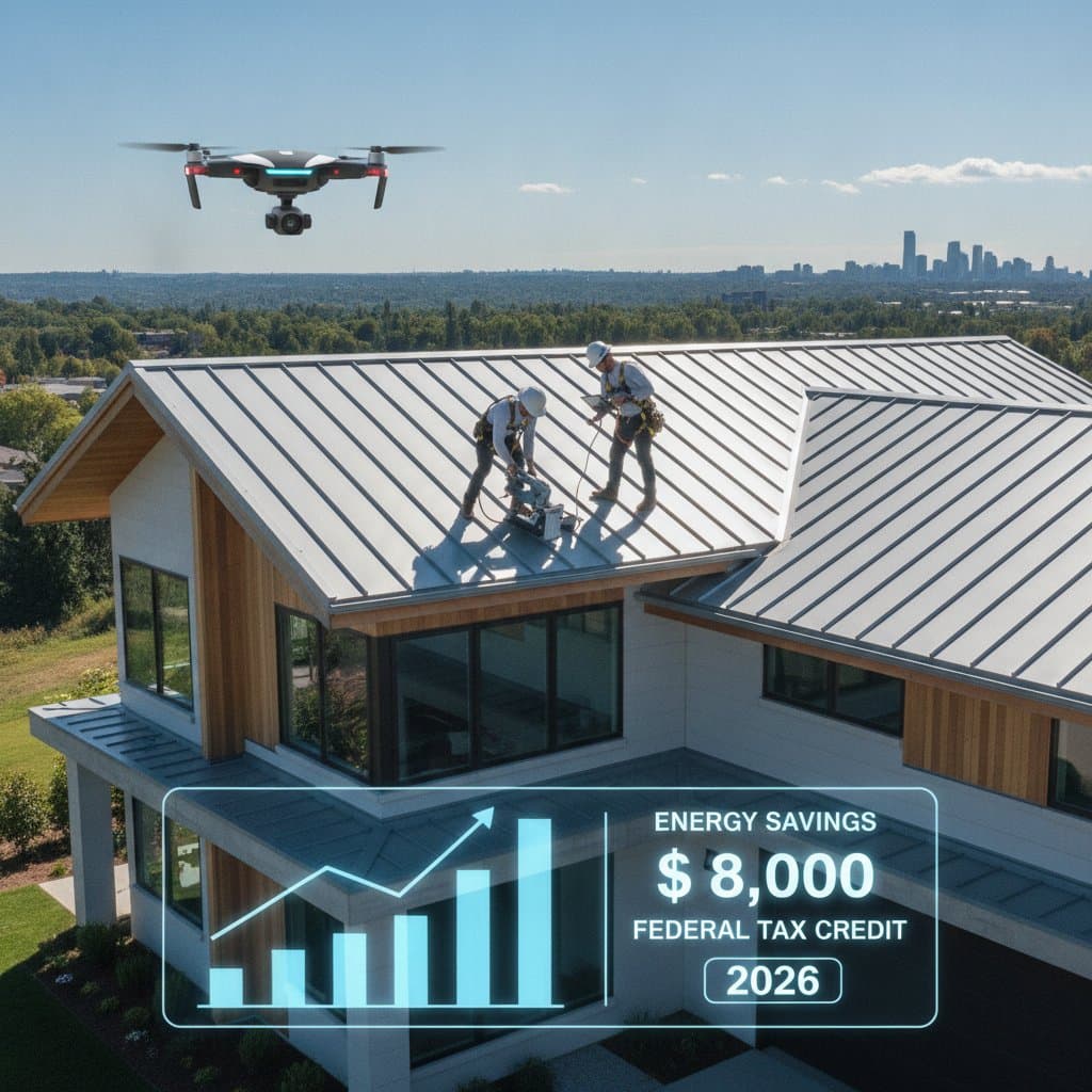 Image for Reflective Metal Roofs Cut Cooling Costs Plus $8K Back