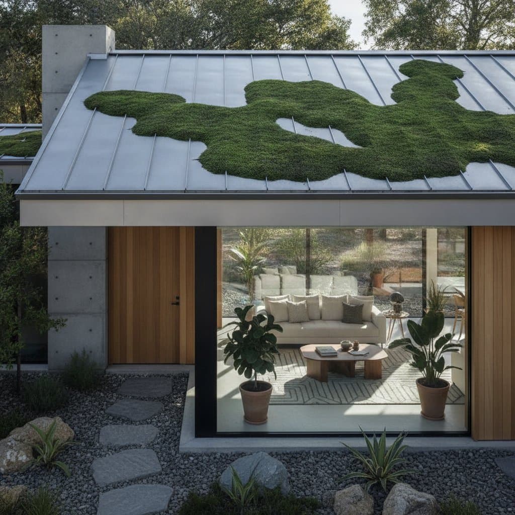 Image for Living Metal Roofs With Algae Cut Energy Costs 65%
