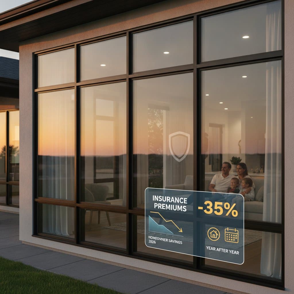 Image for Impact Windows Cut Insurance Premiums 35 Percent