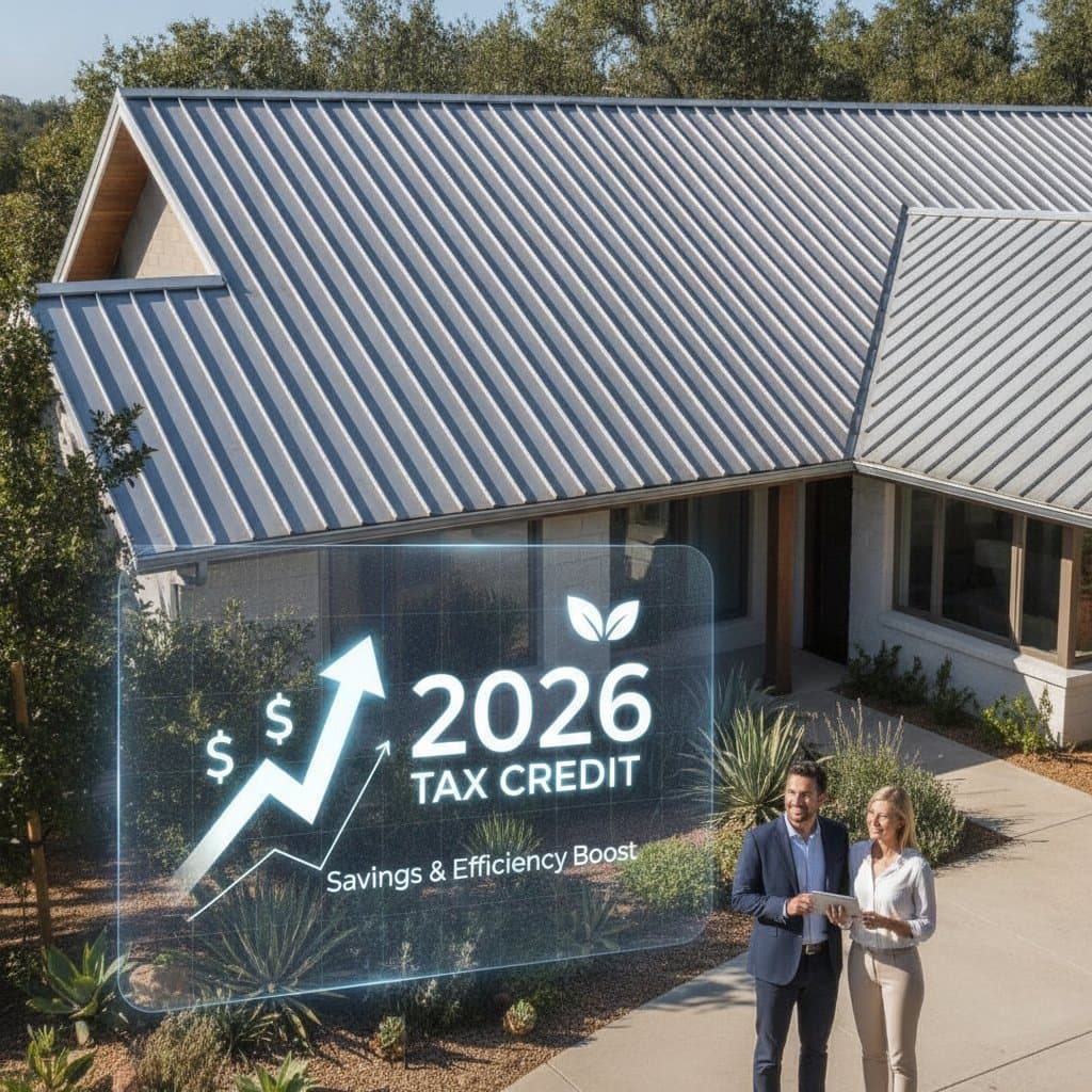 Image for Tax Credits Make Recycled Metal Roofs More Affordable