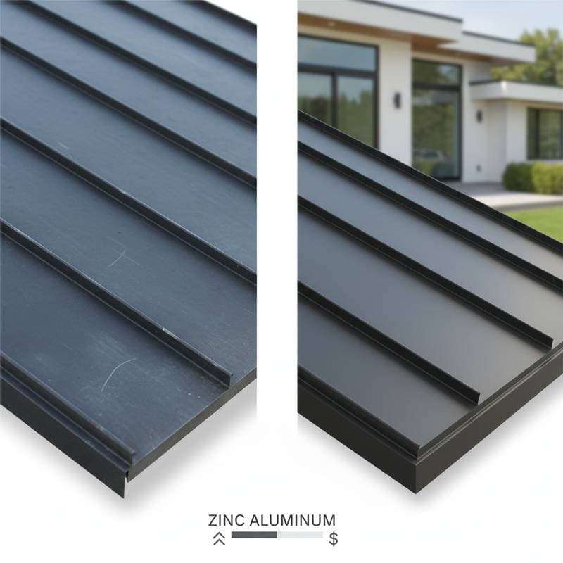Featured image for Zinc Roofs Last Longer But Aluminum Costs Less in 2025