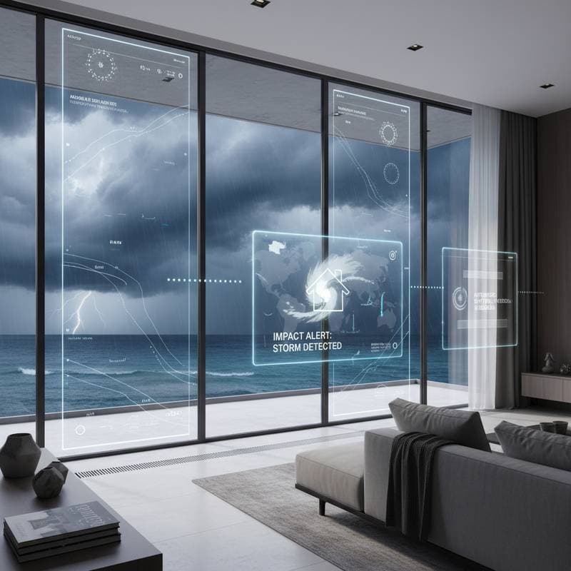 Featured image for Smart Impact Windows Detect Storms Before Alerts