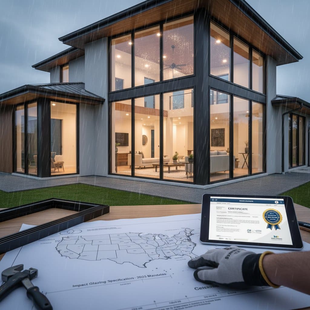 Featured image for New 2025 Codes Require Impact Windows in 12 States