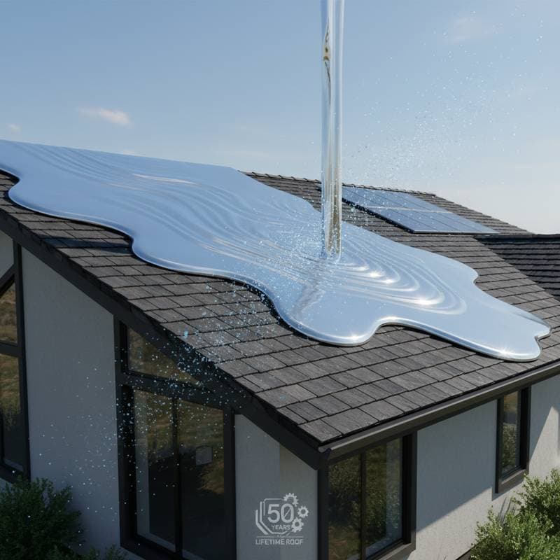 Featured image for Liquid Metal Coating Extends Roof Life to 50 Years