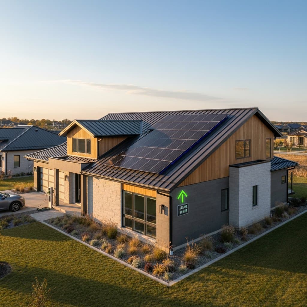 Featured image for Solar Metal Roofs Generate $200 Monthly Income