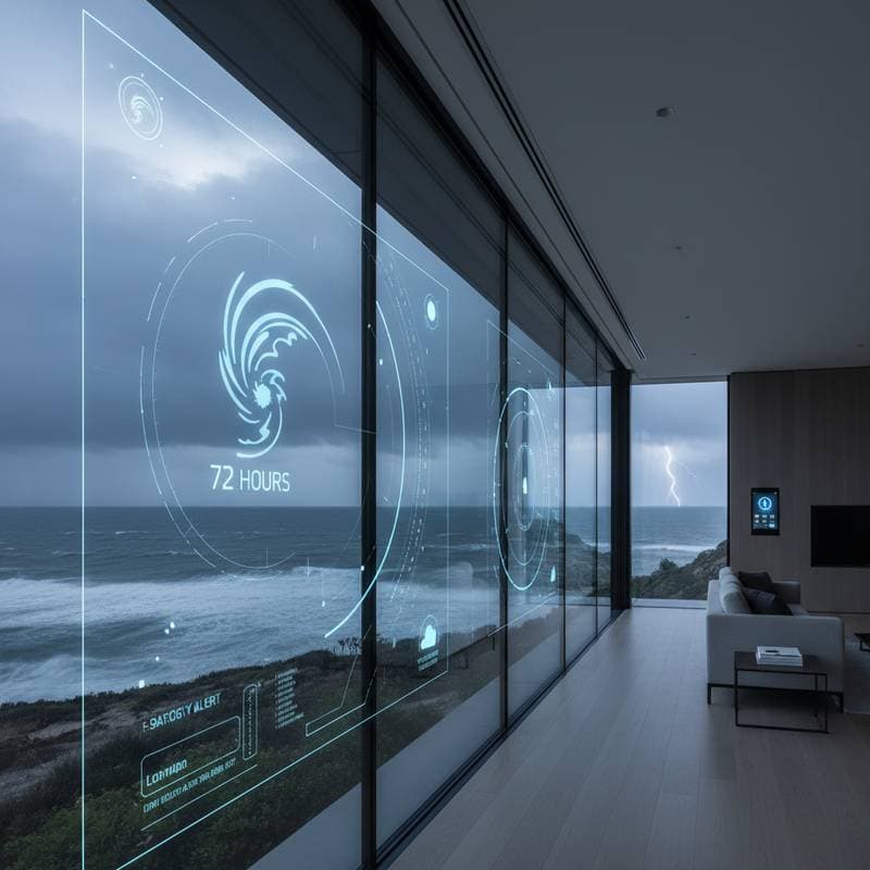 Featured image for Smart Windows Detect Category 5 Storms 72 Hours Early