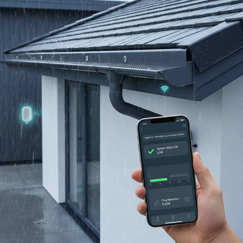 Featured image for Smart Gutters Alert Your Phone Before Water Damage Hits