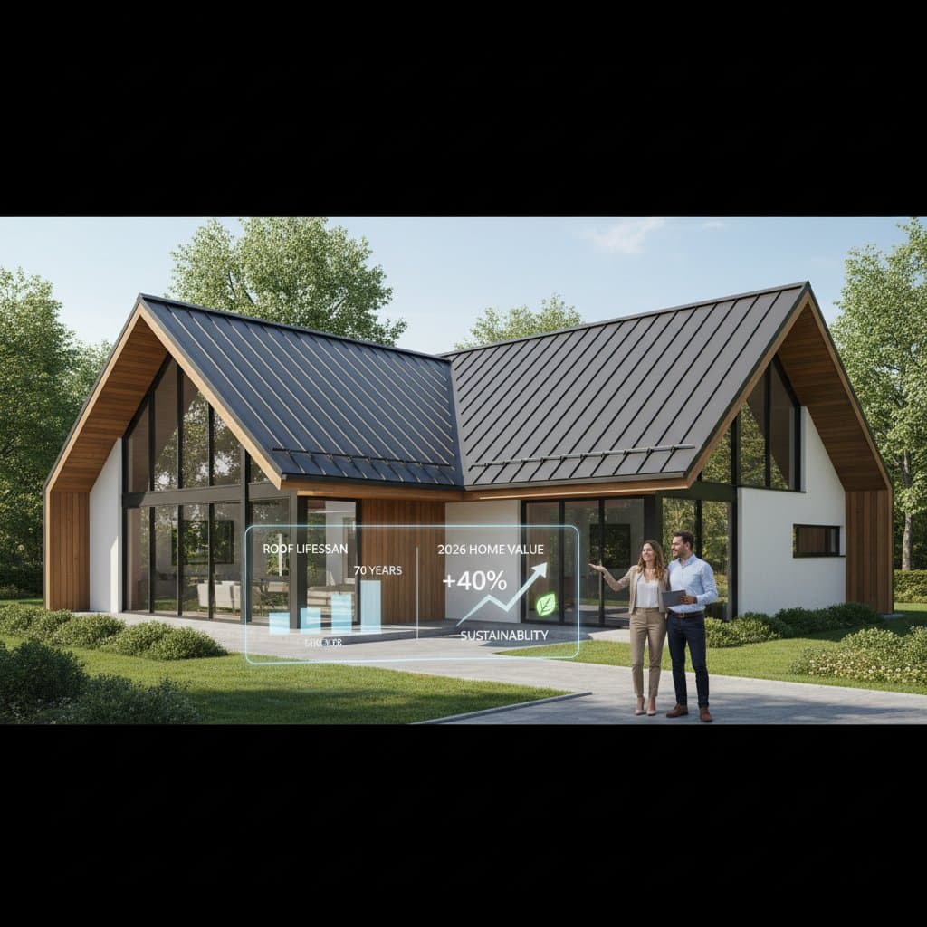 Featured image for Metal Roofs Last 70 Years: Why 2026 Buyers Pay Premium