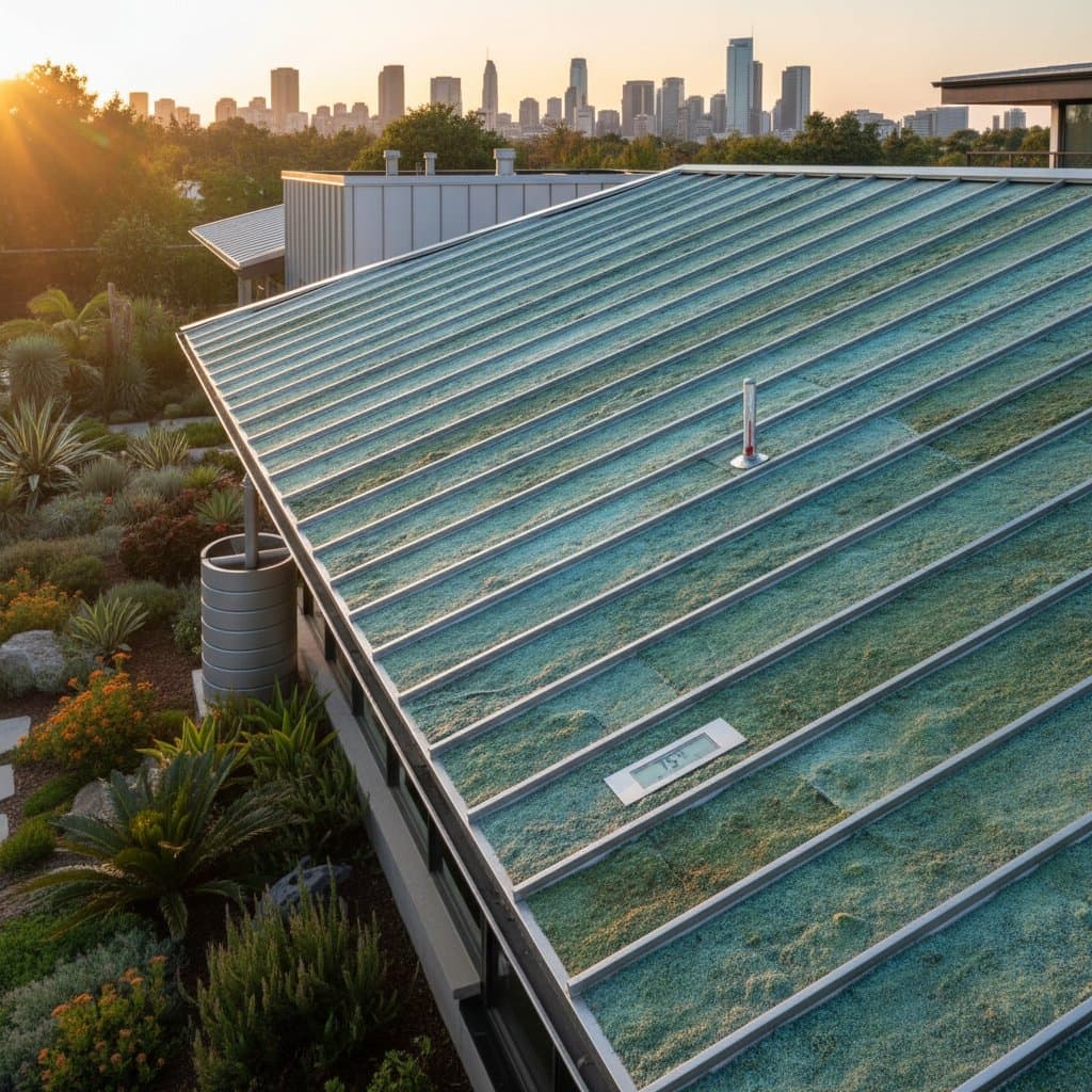 Featured image for Algae Coatings Cut Metal Roof Temps by 25°F