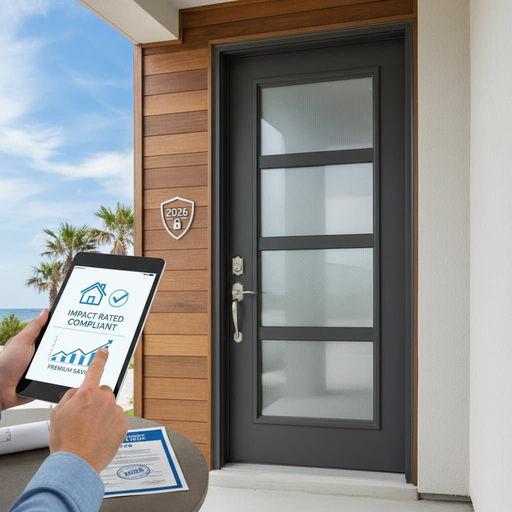 Featured image for Impact Door Upgrades Lock In 2026 Insurance Coverage