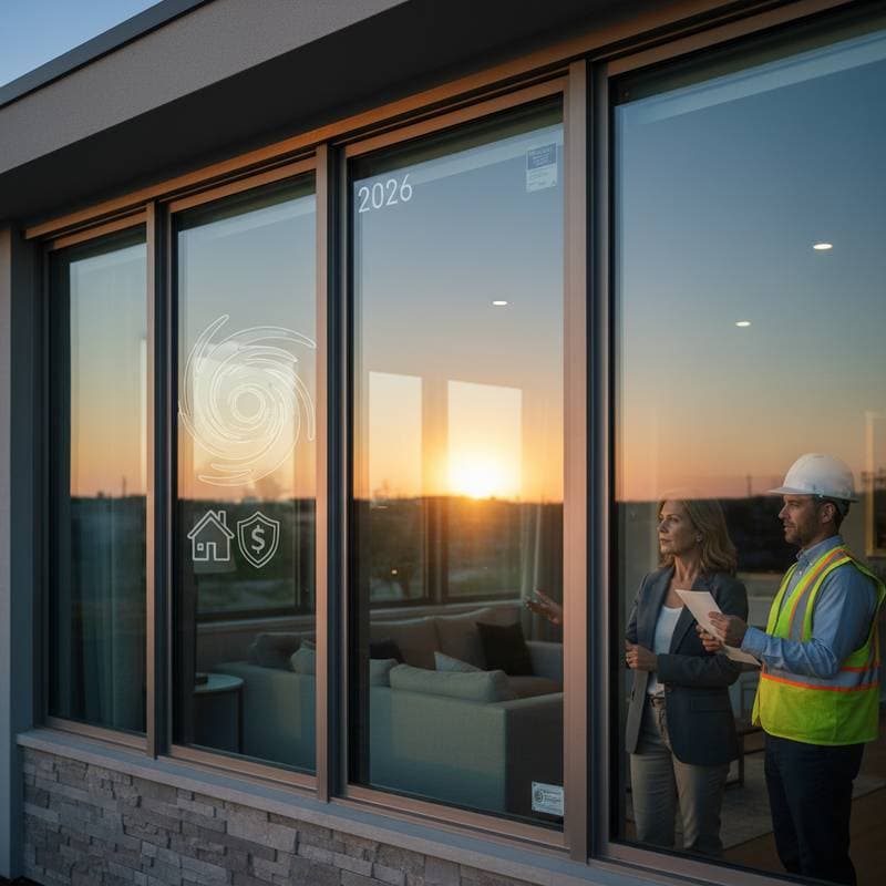 Featured image for Triple-Pane Impact Windows Now Required for Coverage
