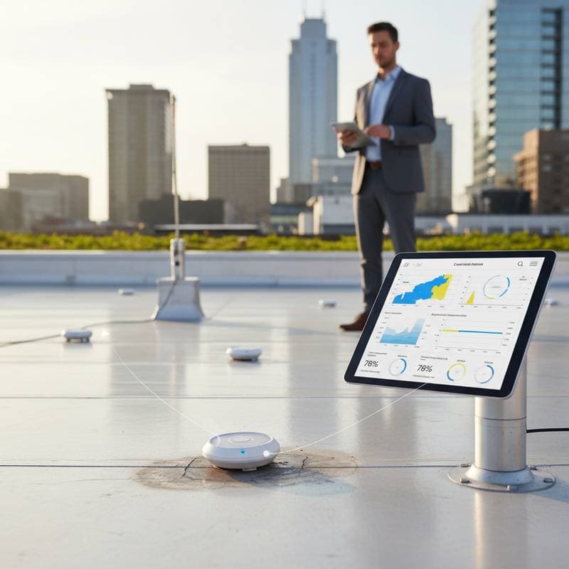 Featured image for Smart Sensors Catch Roof Coating Failure Early