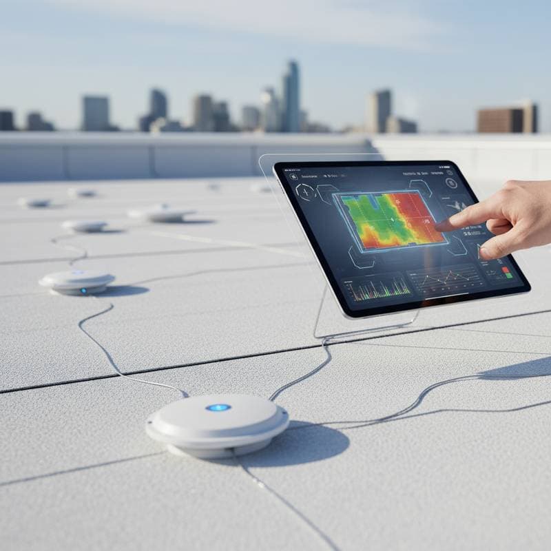 Featured image for Smart Sensors Catch Roof Problems Before Leaks Cost Thousands