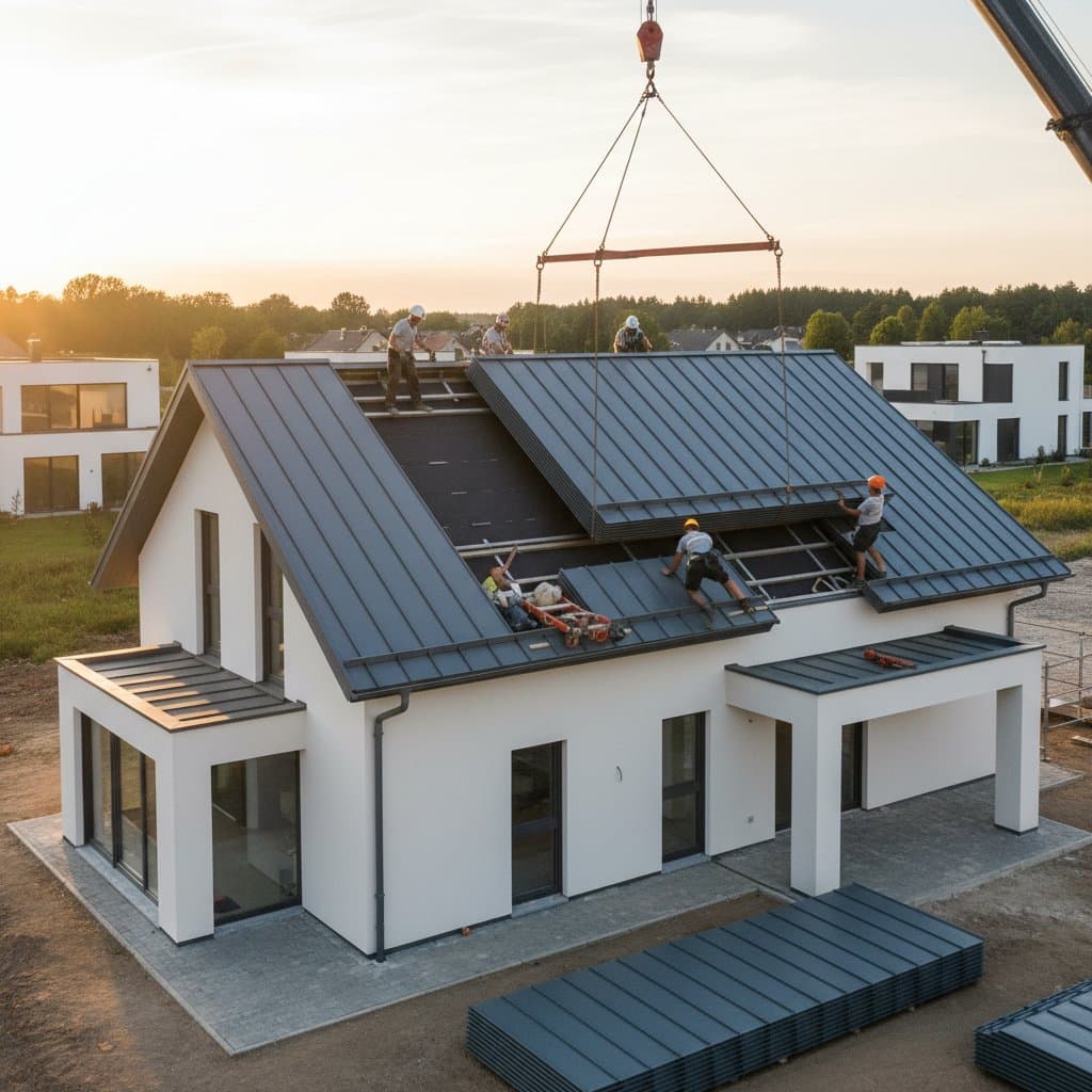 Featured image for Modular Metal Roofs: Installed in Days, Not Weeks