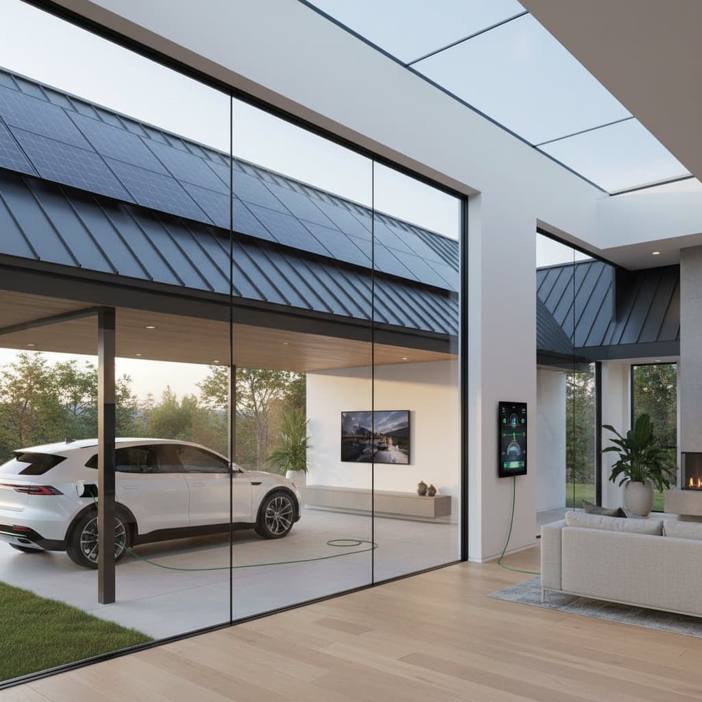 Featured image for Metal Roofs Now Power Your Home and EV Together