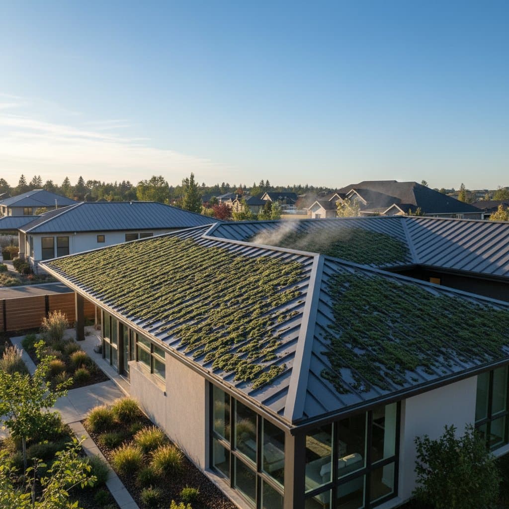 Featured image for Algae Coatings Drop Roof Temps 25°F Naturally