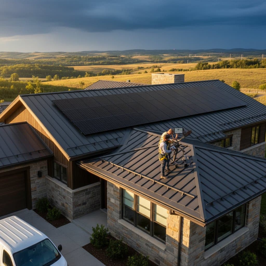 Featured image for Solar Metal Roofs Cut Energy Bills and Storm Damage