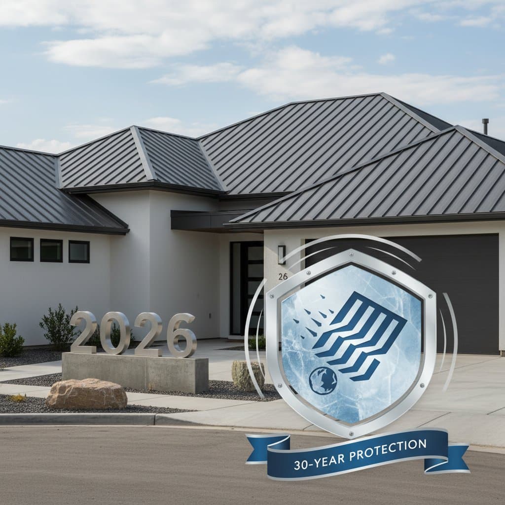 Featured image for Metal Roofs Offer 30-Year Hail Protection Guarantees