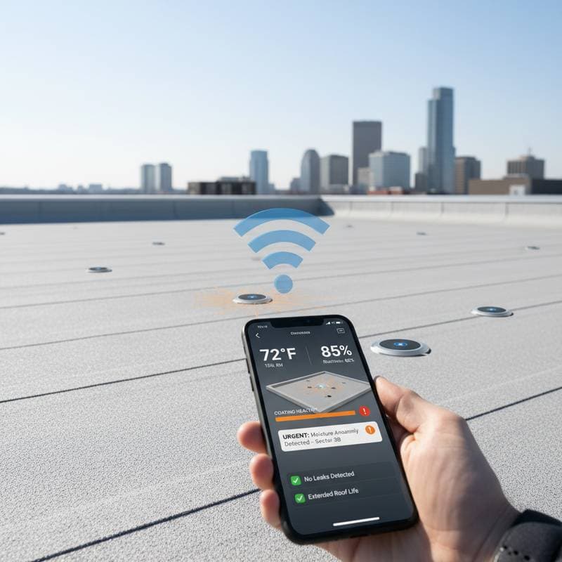 Featured image for Smart Sensors Catch Roof Coating Failure Before Leaks