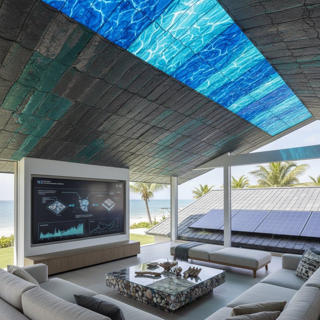 Featured image for Ocean Plastic Roofing: Cleaning Seas While Protecting Homes