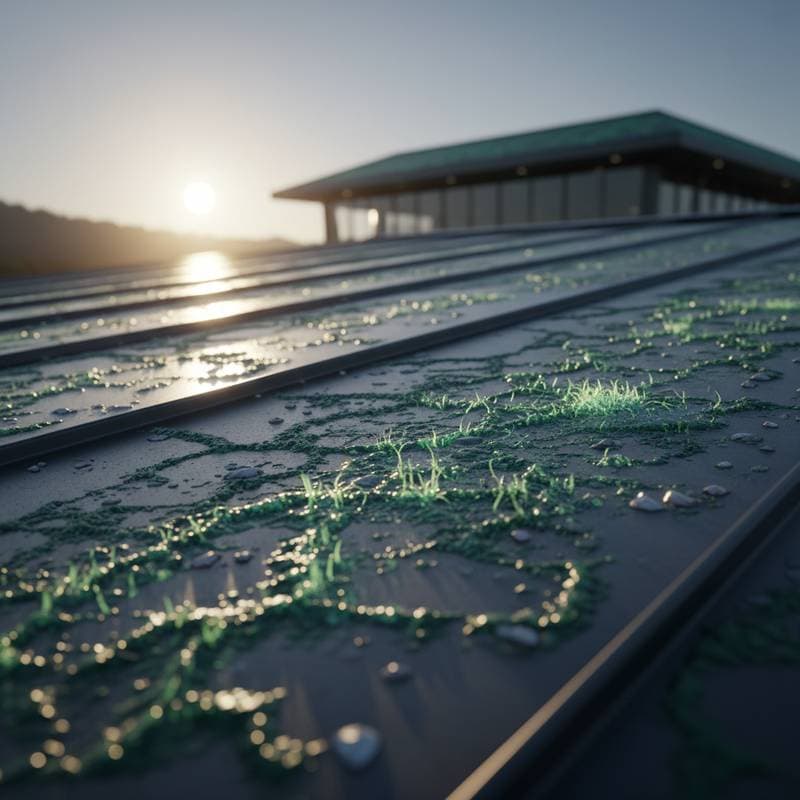 Featured image for Algae Coatings Cut Metal Roof Temps by 25°F