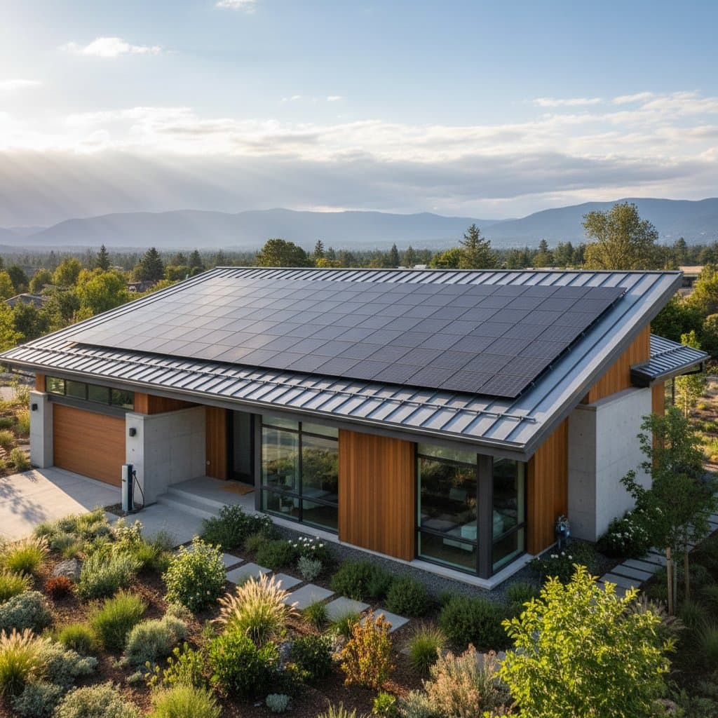 Featured image for Metal Roofs That Generate Power Without Bolt-On Panels