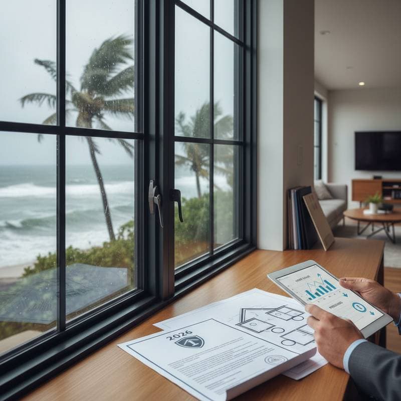 Featured image for Insurance Now Requires Impact Windows in Storm Zones