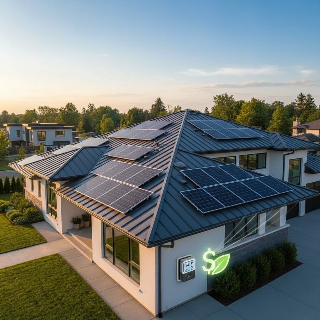 Featured image for Solar Metal Roofs Generate $2K Annual Power Income