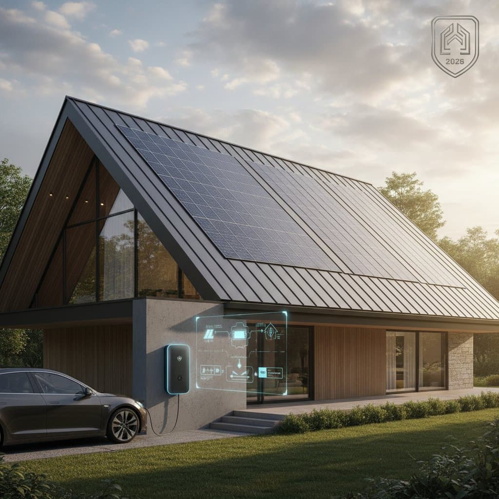 Featured image for Solar Roofs Merge Protection and Power Generation