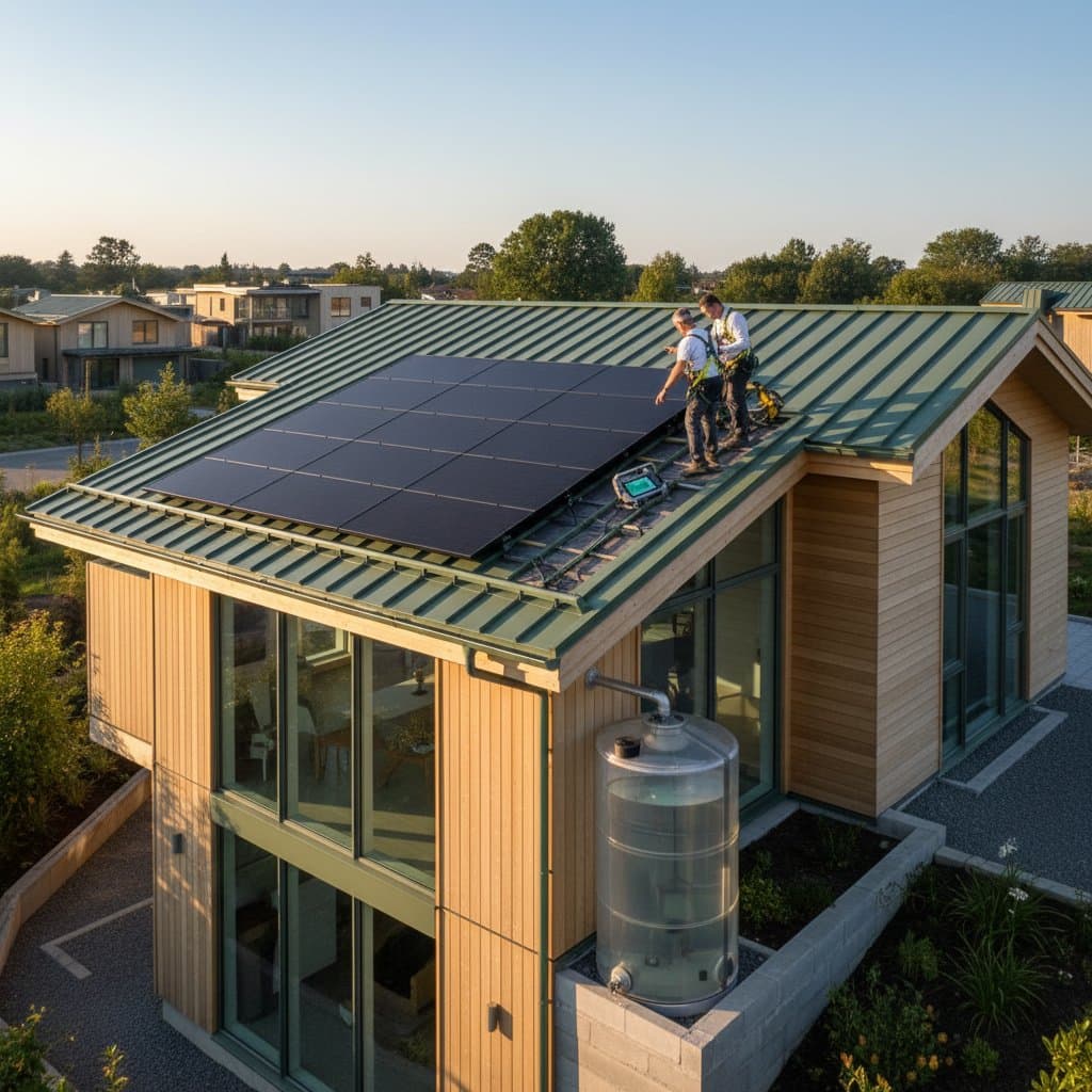 Featured image for Green Metal Roofs Cut Energy Loss and Extend Roof Life