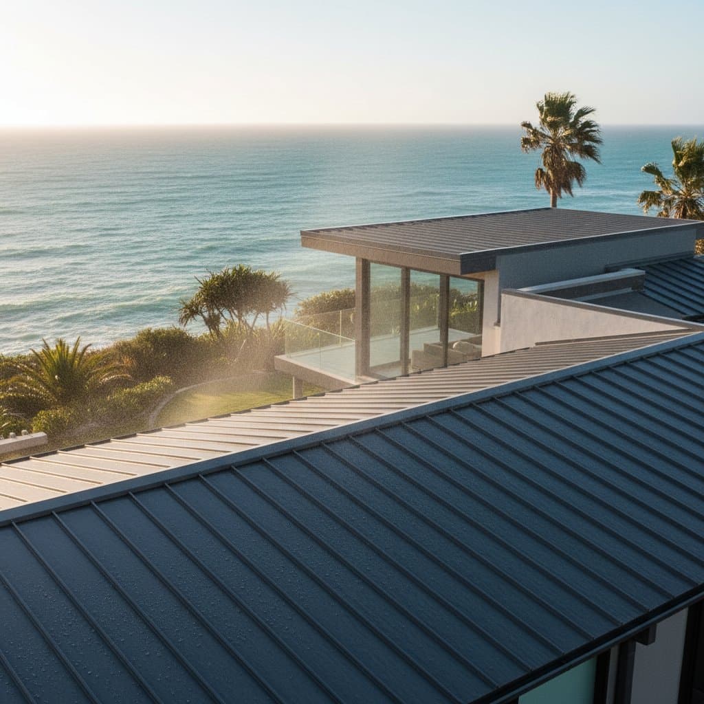 Featured image for Why Salt Air Destroys Unprotected Metal Roofs