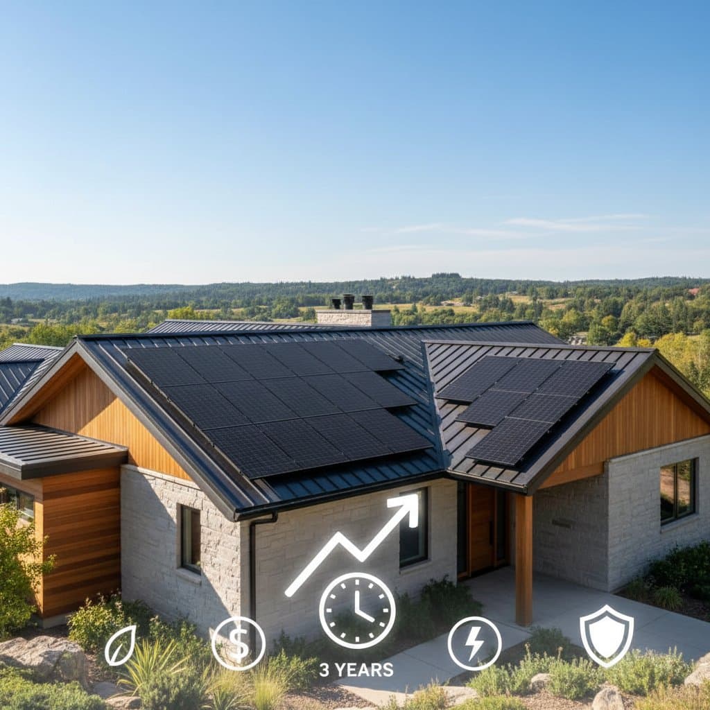Featured image for Solar Metal Roofs Pay Back in Just 3 Years