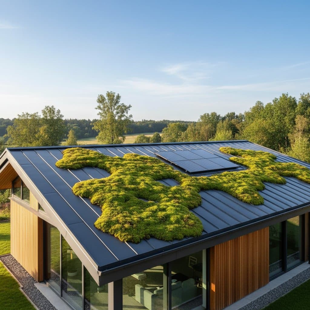 Featured image for Moss-Covered Metal Roofs Cut Surface Heat by 25 Degrees
