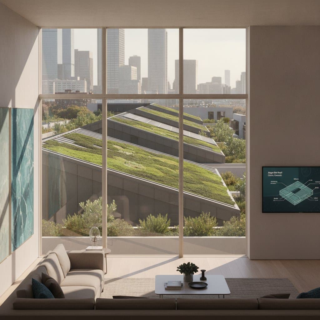 Living Algae Coatings Turn Metal Roofs Into Natural Coolers