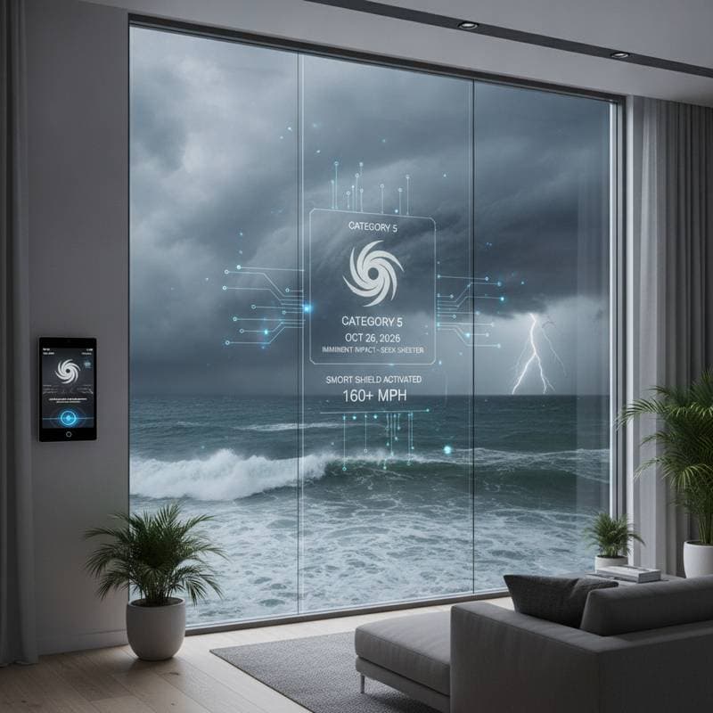 Smart Windows That Warn You Before Storms Hit